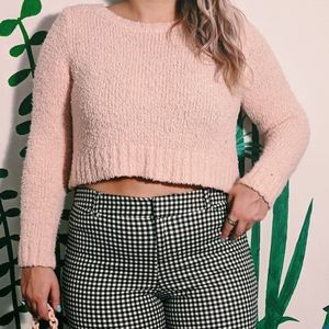 Fuzzy Pale Pink sweater